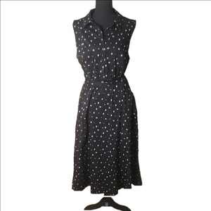 Torrid Black Collared Dress, Size Zero